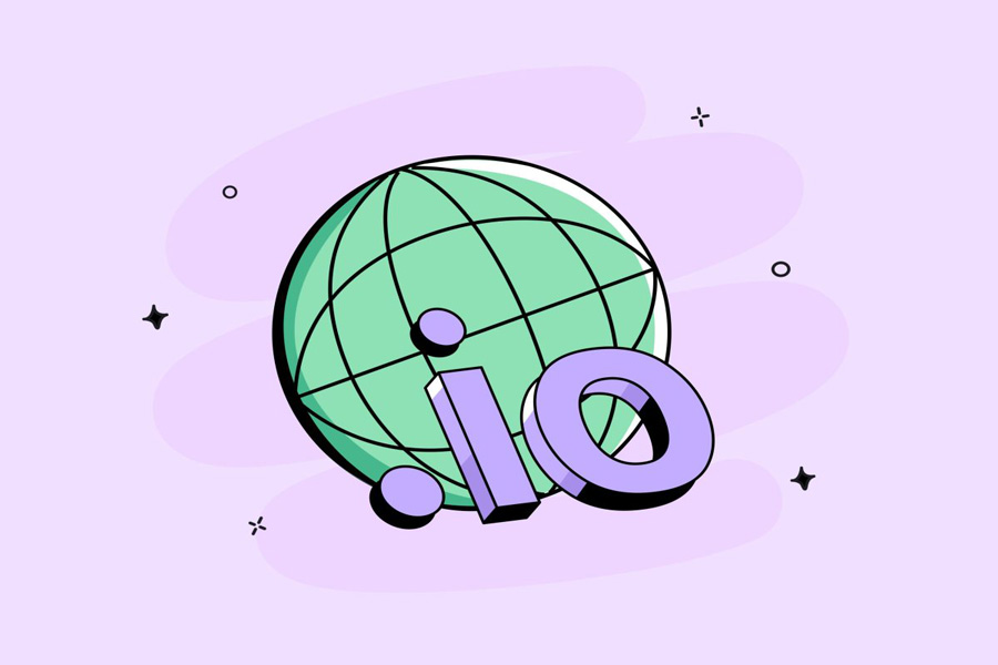  دامنه io. 