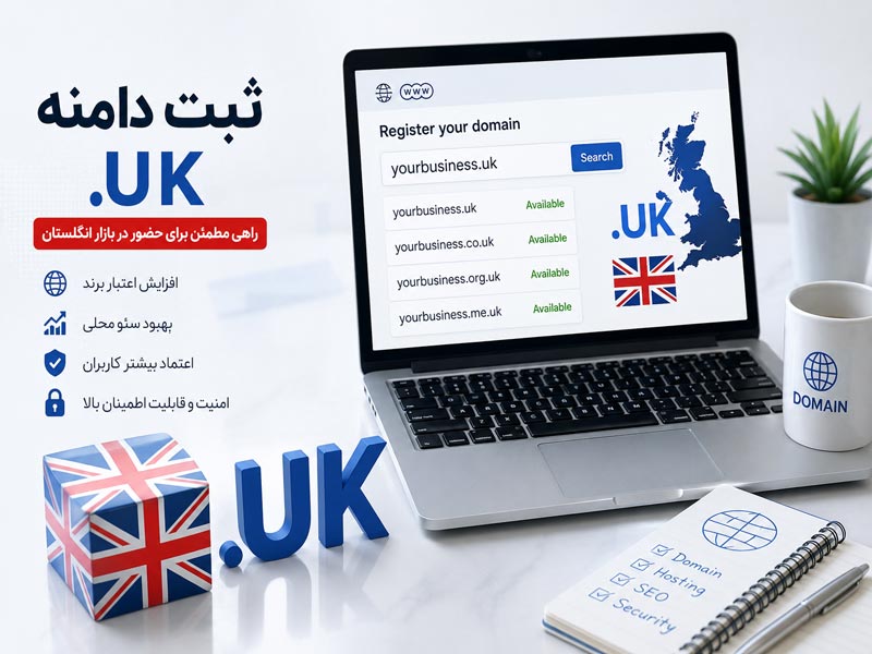 راهنمای ثبت دامنه UK برای کسب و کار ها و وب سایت ها