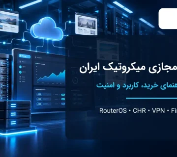 سرور مجازی میکروتیک ایران با RouterOS CHR